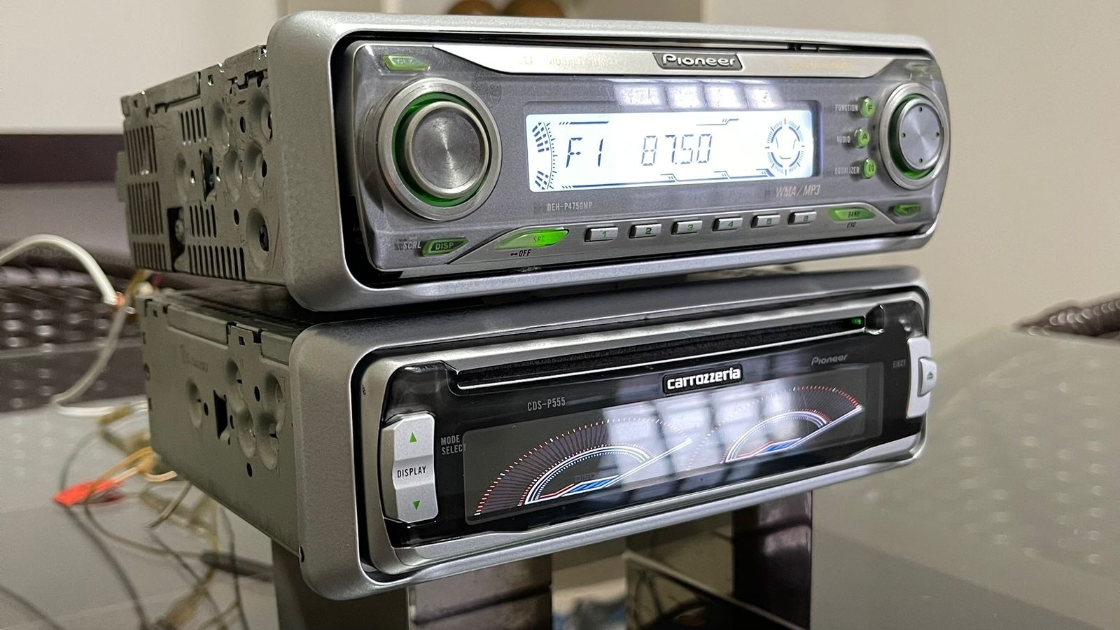 5ª Ação - Conjunto de CDs Pionner Carrozzeria P55 + P4750 MP